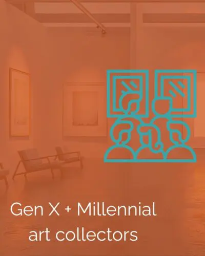 Attracting Gen X + Millennials Art Collectors