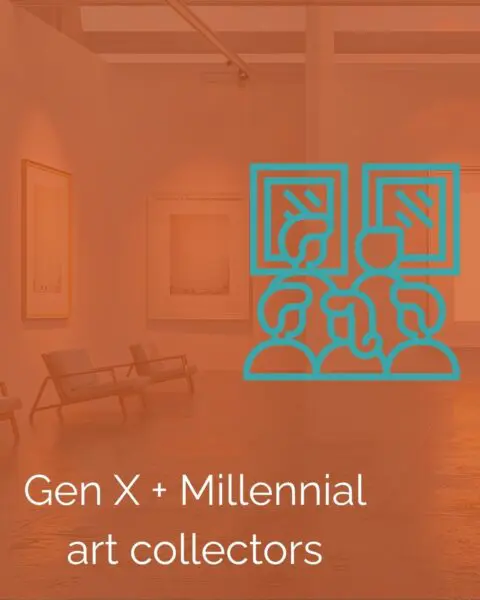 Attracting Gen X + Millennials Art Collectors
