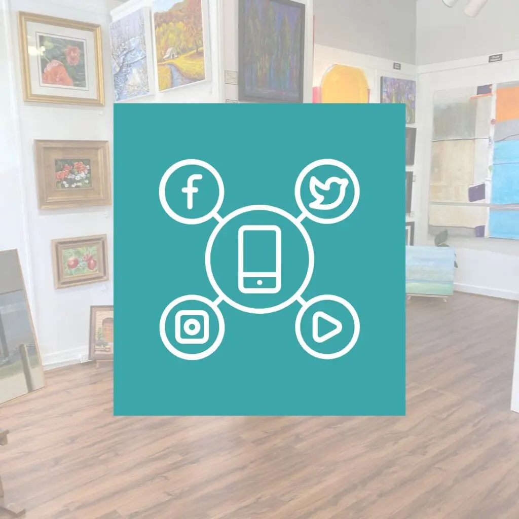 designing art gallery social media campaigns