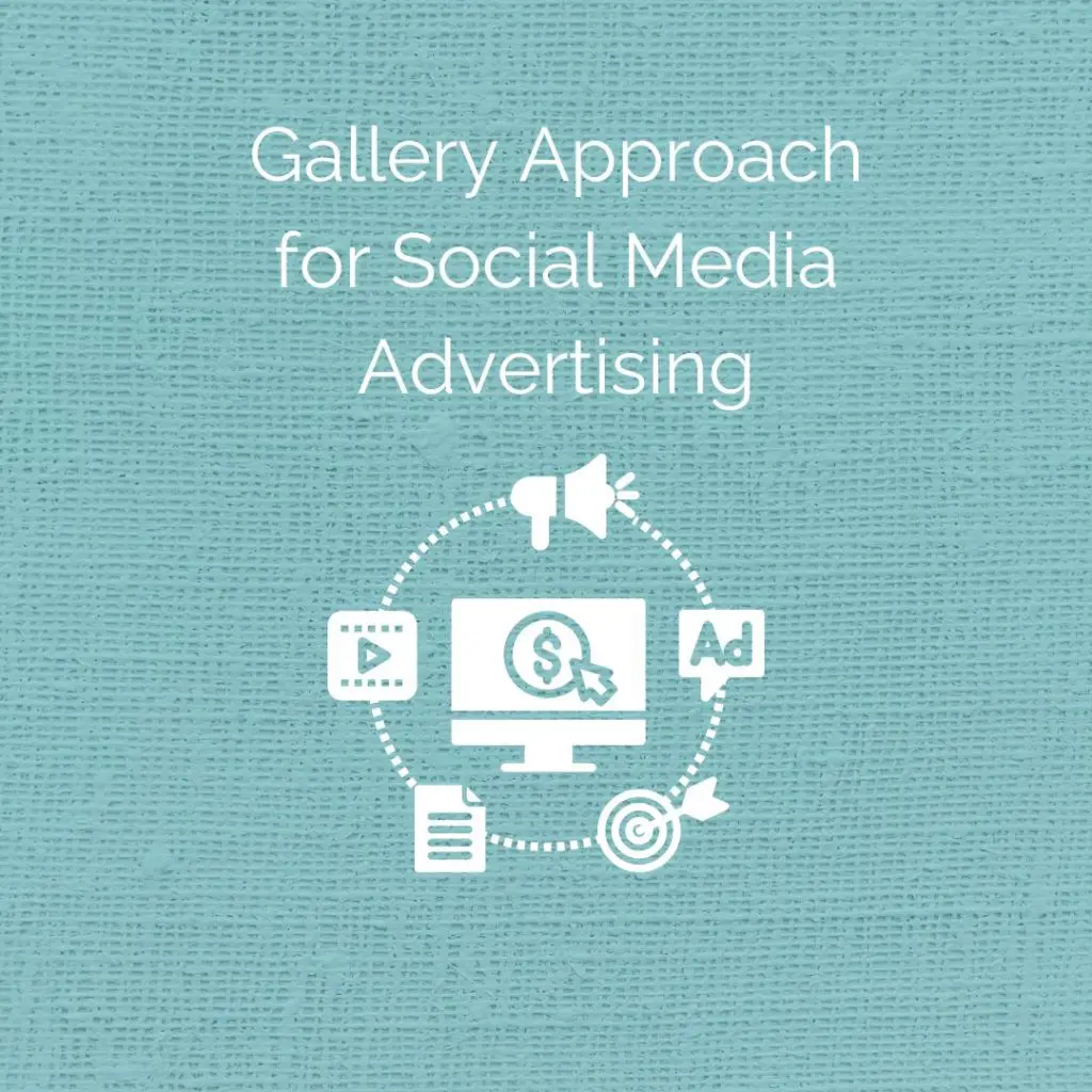 art gallery social media advertising