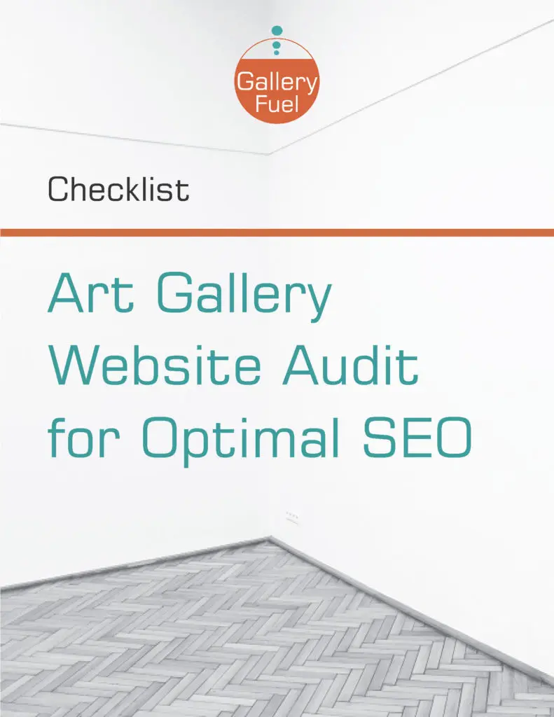 Covered in the checklist are specific actions your art gallery business can take to audit your website to ensure it keeps up with search engine algorithms and helps improve your gallery's index rankings.