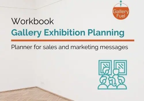 Art Gallery Exhibit Planning workbook