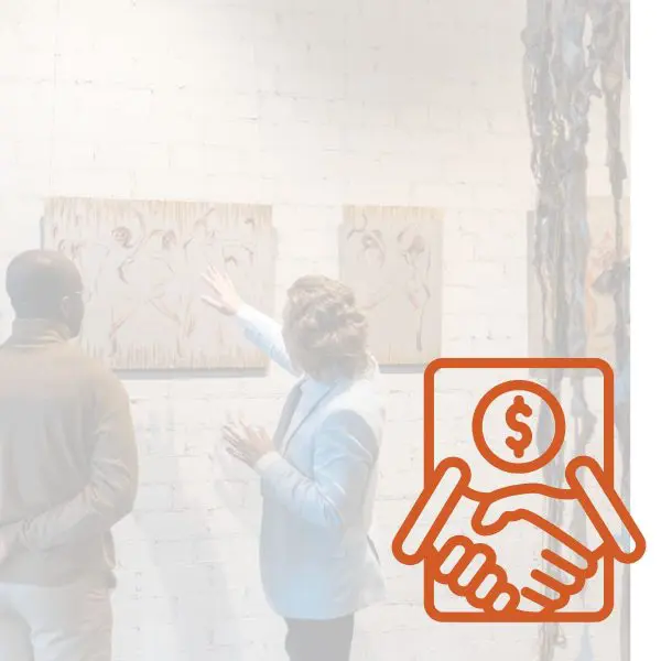 closing art gallery sales