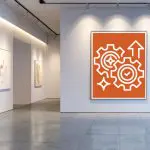 Art gallery with priority icon