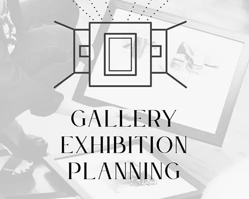 art gallery exhibition planning mini course