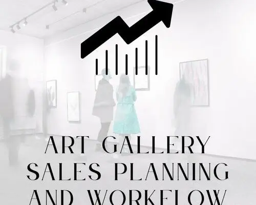 Art Gallery Sales Planning and Workflow online course