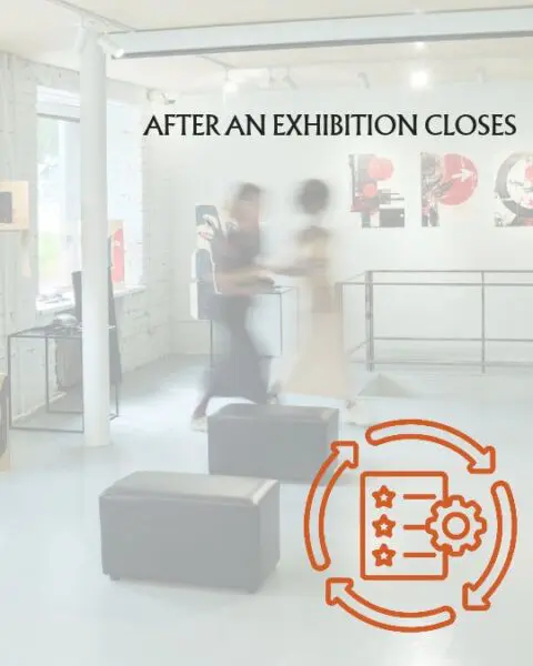 Gallery image with text After the Exhibition Closes