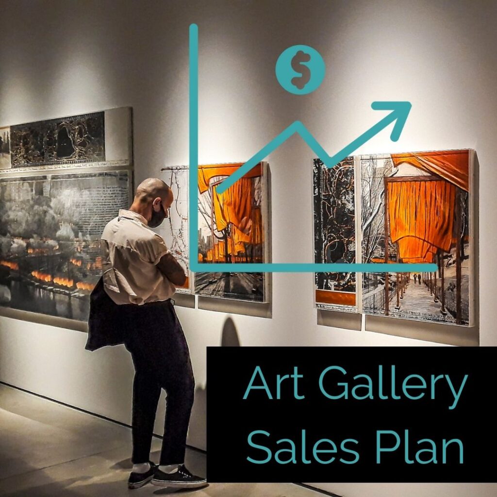 creating an art gallery sales plan