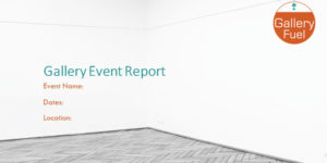Art Gallery Event Report Template