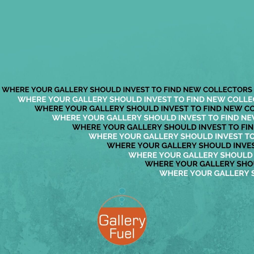 Where to invest to find new art collectors