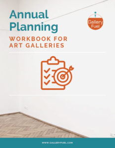 Art Gallery Annual Business Planning Workbook