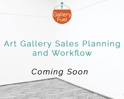 art gallery sales planning roadmap