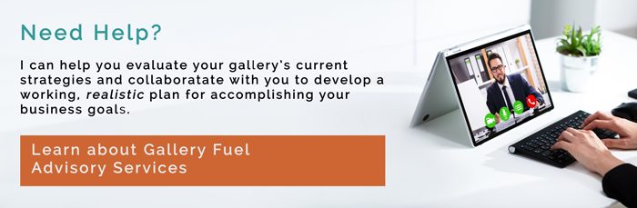 art gallery business consulting