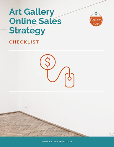 Art gallery online sales strategy guide