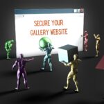 art gallery website security