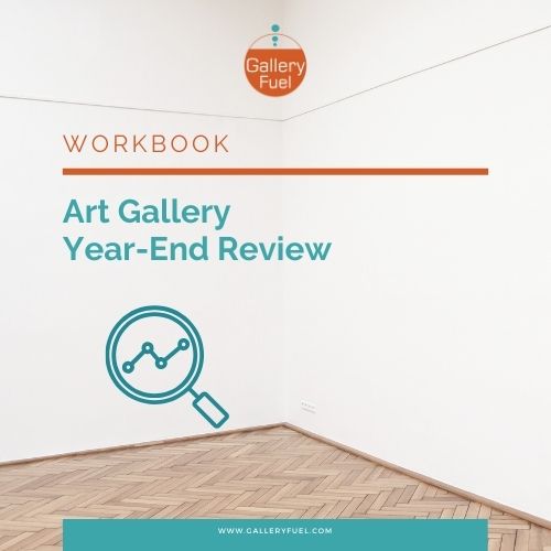 Art Gallery Year-end Review Workbook
