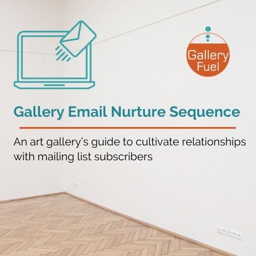 Creating an art gallery email nurture series
