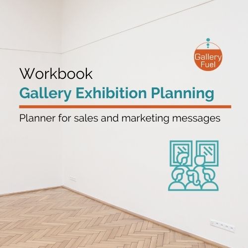 Art Gallery Exhibit Planning workbook